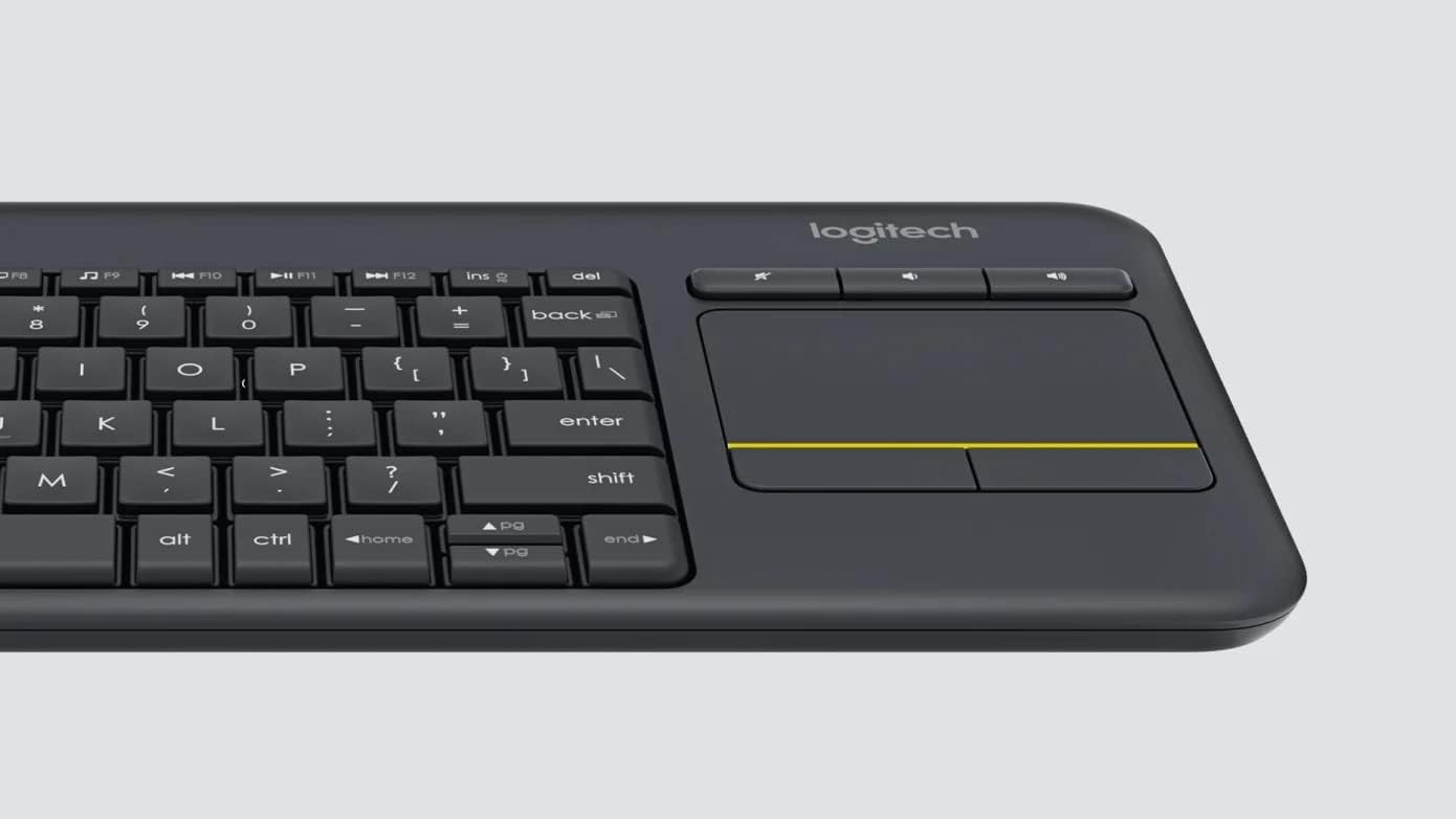 Logitech K400 Plus Wireless Touch Keyboard Renewed