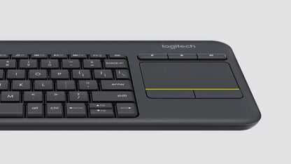 Logitech K400 Plus Wireless Touch Keyboard Renewed