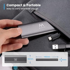 Ewent M.2 NVMe & SATA USB-C External SSD Enclosure