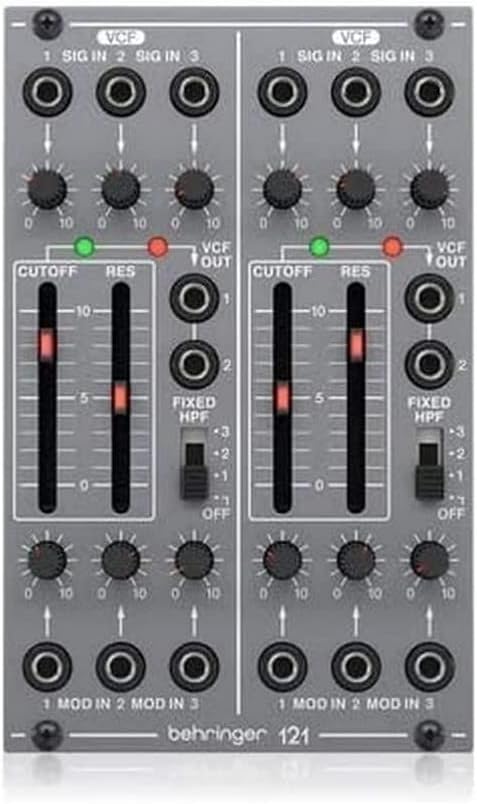 Behringer 121 DUAL VCF Eurorack Analog Dual VCF Module