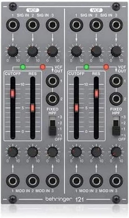 Behringer 121 DUAL VCF Eurorack Analog Dual VCF Module