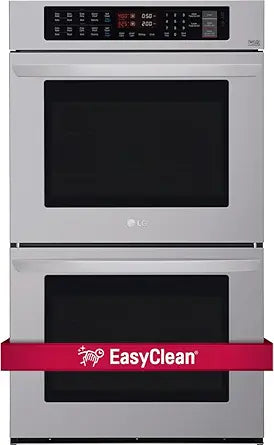 LG LWD3063ST 30" Double Electric Convection Wall Oven