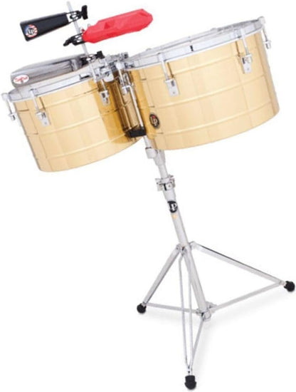 Latin Percussion LP258-B Tito Puente Brass Timbales