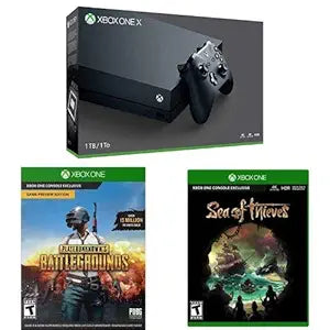 Microsoft Xbox One X 1TB PUBG + Sea of Thieves Bundle