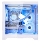 HOENGAGER Panorama Ryzen 7 5700G RX 6500 XT Gaming Desktop