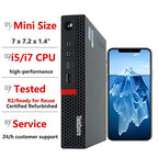 Lenovo ThinkCentre M920q i7 Tiny Desktop (Renewed)