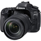 Canon EOS 80D 18-135mm Lens Camera Bundle