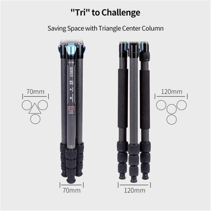 Sirui ST-124+VA-5 Carbon Fiber Tripod with Fluid Head