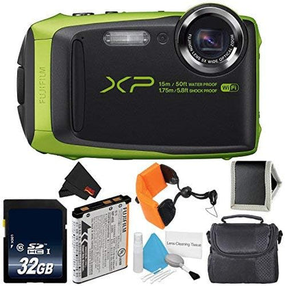 Fujifilm 16500208 FinePix XP90 Waterproof Camera Bundle