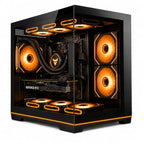 Evounic Micro-ATX Mini-Tower Gaming Case with 650W PSU