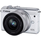 Canon EOS M200 Mirrorless Camera 15-45mm Lens Bundle - Renewed