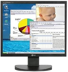 LG L1752TX 17" LCD Monitor Black DVI