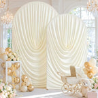 Tao-Ge Draped Stretchy Wedding Arch Backdrop Cover