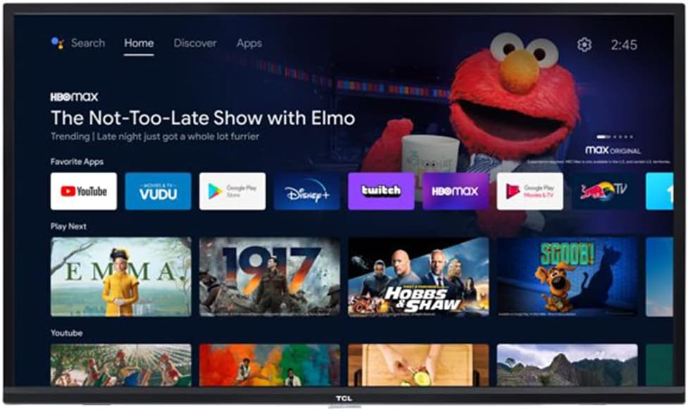 TCL 32S21 32-Inch HD Smart TV - Renewed with Wall Mount