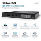 Amcrest AMDV5116-I3 16-Channel 4K AI Pentabrid DVR (Renewed)