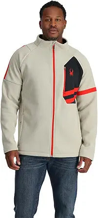 Spyder 38A485318 Men's Wengen Bandit Fleece Jacket