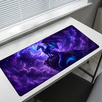 zbezbe Dragon Celestial Extended Desk Mat and Mouse Pad