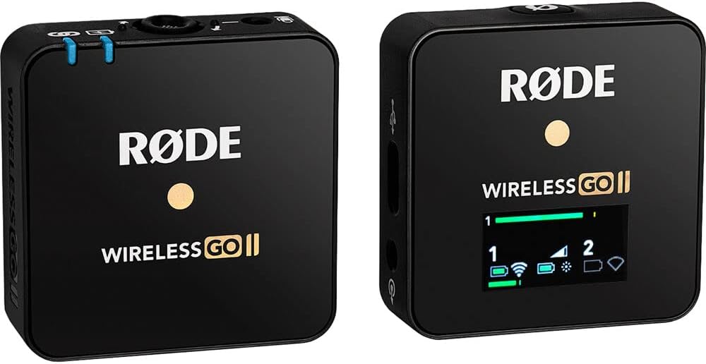 Rode Wireless Go II Single Wireless Mic System with Lapel Mic