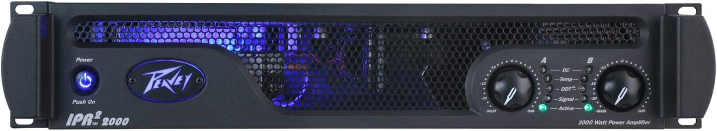 Peavey IPR2 2000 Lightweight 2-Channel Power Amplifier