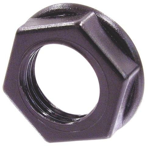 Neutrik NRJ-NUT-B Screws & Fasteners - Black Plastic Nut — main product image