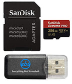 SanDisk SDSDQXCZ-256G 256GB Extreme Pro MicroSD Card