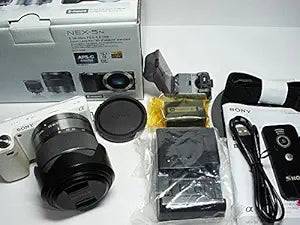 Sony NEX-5NK/W DSLR Zoom Lens Kit White — main product image