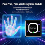 Dual-Lens Palm Vein & Palm Print Biometric Recognition Module