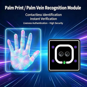 Dual-Lens Palm Vein & Palm Print Biometric Recognition Module