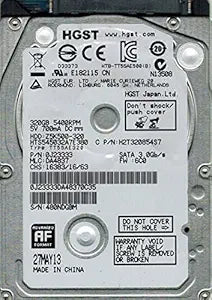 Hitachi HTS545032A7E380 320GB 2.5" SATA Hard Drive