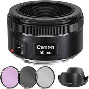 Canon EF 50mm f/1.8 STM Lens Kit