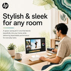 HP 22-Inch Full HD All-in-One Desktop Computer with Windows 11