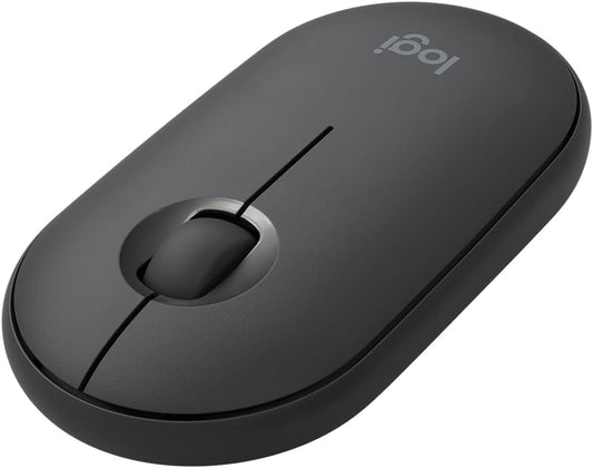 Logitech 910-005743 Pebble Wireless Silent Mouse, Graphite