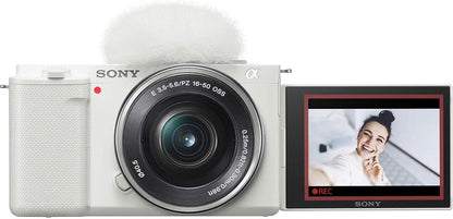 Sony ILCZV-E10L/W ZV-E10 16-50mm Vlogging Camera