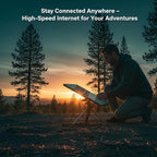 Starlink Mini Compatible Kit: 4th-Gen Antenna with Wi-Fi Router