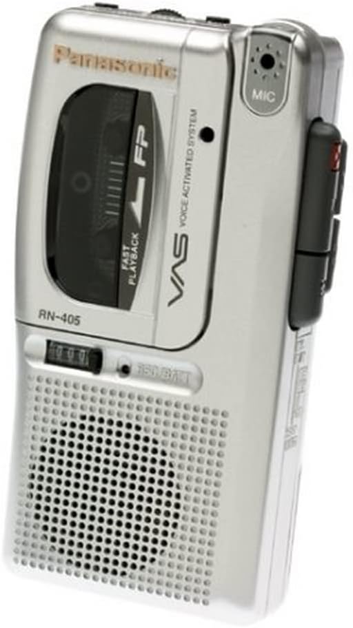 Panasonic RN4053 Micro Cassette Recorder Voice Activated — main product image