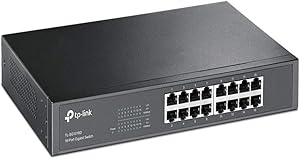 TP-Link TL-SG1016D 16-Port Gigabit Desktop Switch