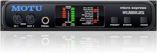 MOTU MICRO EXPRESS 2 4x6 USB MIDI Interface