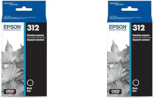 Epson T312120-S Claria Photo HD Ink Cartridge Photo Black 2-Pack