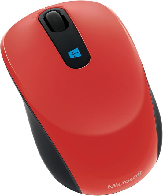 Microsoft 43U-00023 Sculpt Mobile Mouse - Flame Red