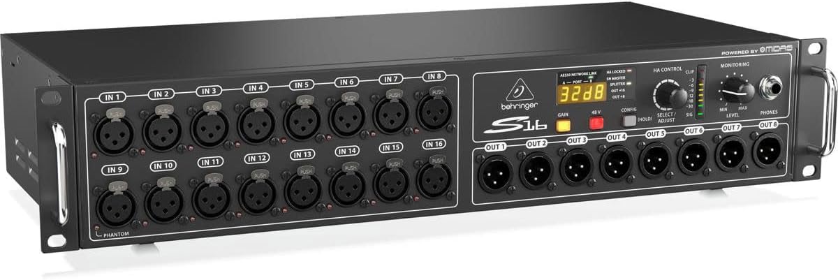 Behringer S16 16-Channel Digital Snake with Midas Preamps