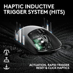 Logitech G PRO X2 SUPERSTRIKE Wireless Gaming Mouse with Haptics