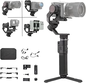 FeiyuTech G6 Max Camera Gimbal Stabilizer Mirrorless Smartphone