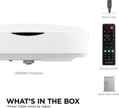 ViewSonic LS832WU WUXGA Ultra Short Throw Projector 5000 Lumens