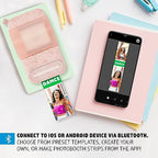 HP Sprocket Panorama Portable Photo Printer (Blush Pink)
