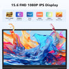 CIDETTY 15.6" FHD Vertical Portable Laptop Monitor