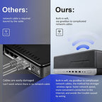 HP Elitedesk 800 G3 SFF i7 Desktop (Renewed)