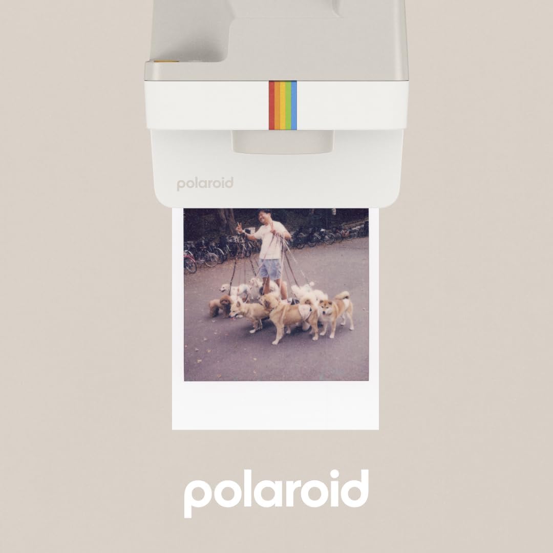 Polaroid 9130 Now Instant Camera - Vintage White