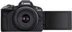 Canon R50 EOS Mirrorless Camera 18-45mm Lens Kit (Renewed)
