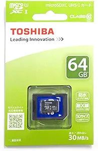 Toshiba MU-B064GX 64GB microSDXC UHS-I Card — main product image