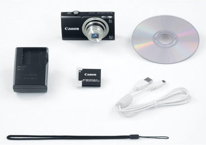 Canon A2300 PowerShot 16MP Camera - Black (Renewed)